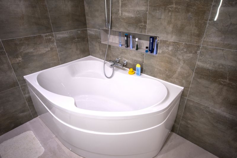 Corner Bathtub Design